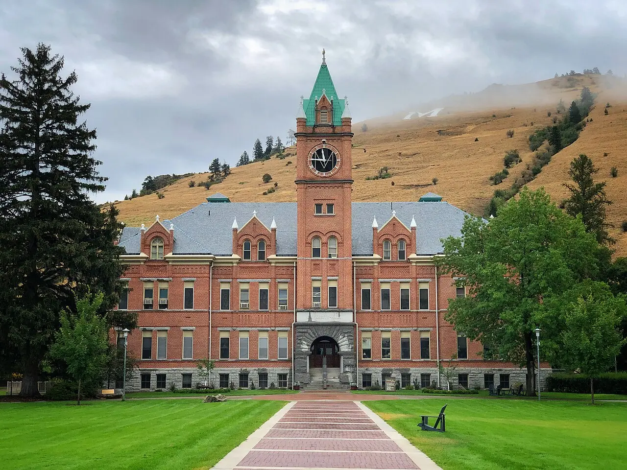 The University of Montana campus