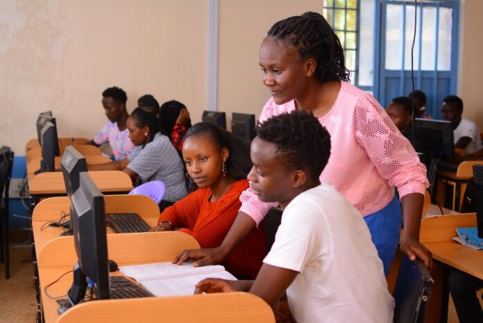 Computing-and-Informatic-students-during-a-lecture-at-Mount-Kenya-University