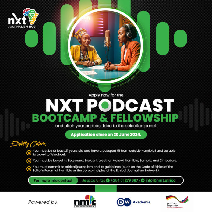 NXT Podcast Bootcamp and Fellowship Programme for Southern Africans