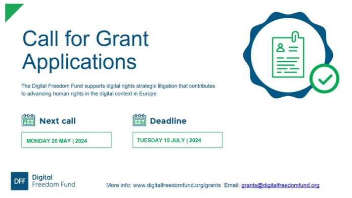 The Digital Freedom Fund 2024 Application