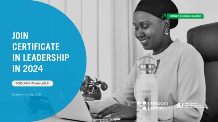 UONGOZI Institute Certificate In Leadership (CIL) Programme 2024 for African Emerging Leaders