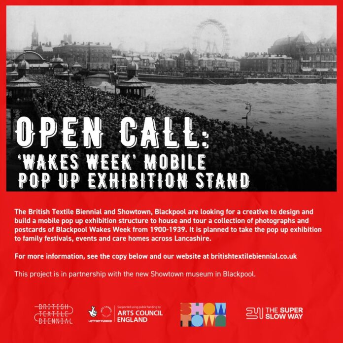 Wakes Week' Mobile Pop Up Exhibition Stand - Open Call