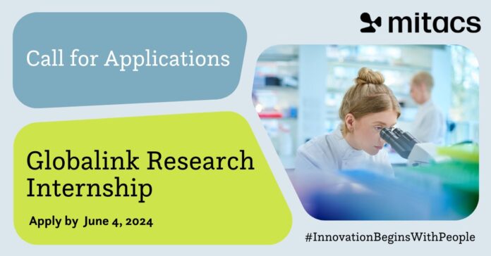 Mitacs Globalink Research Internship 2025 Call for Faculty Applications