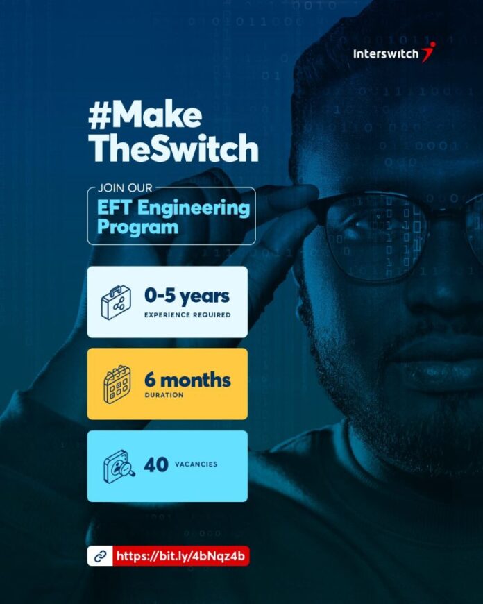Interswitch EFT Engineering Program 2024 for Nigerians