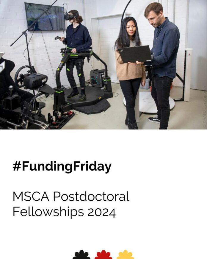 European Commission MSCA Postdoctoral Fellowship 2024