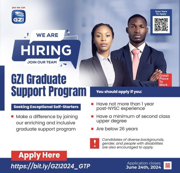 GZI Graduate Support Program 2024 for Nigerian Graduates