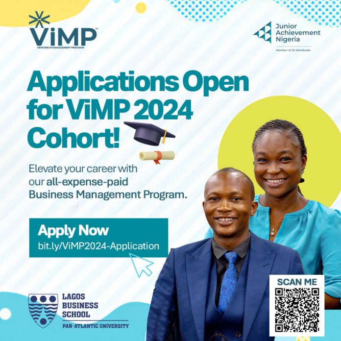 Junior Achievement Nigeria Venture in Management Program (ViMP) 2024