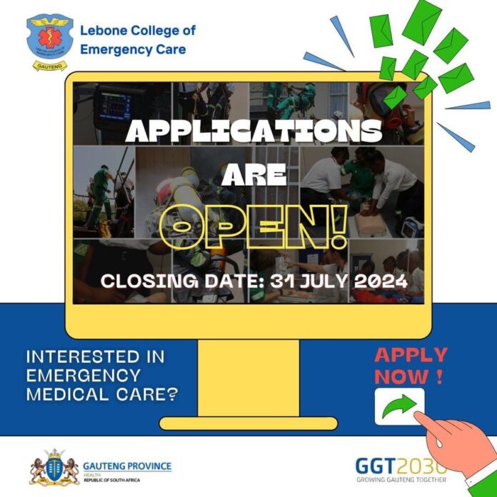Lebone College of Emergency Care Diploma & Higher Certificate Application 2025