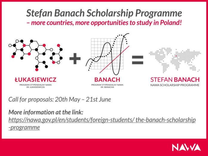 Polish National Agency for Academic Exchange Professor Stefan Banach Scholarship Programme 2024/25