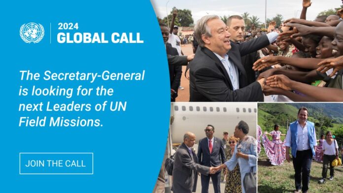 The Secretary-General’s 2024 Global Call Campaign For United Nations Field Missions