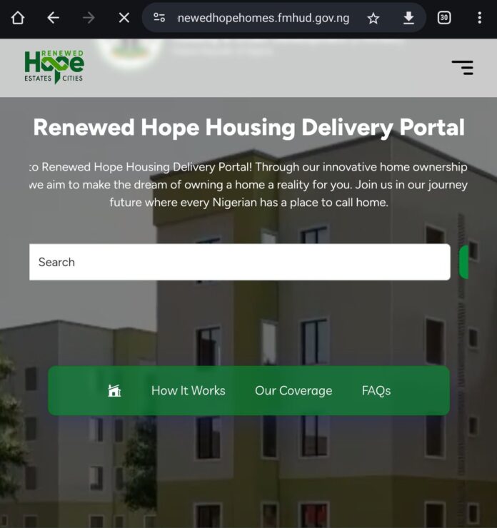 Things you Need to know About the Renewed Hope Housing Delivery Portal